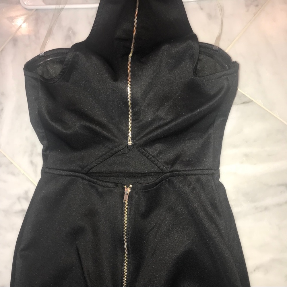 Black bustier choker dress - Picture 8 of 8
